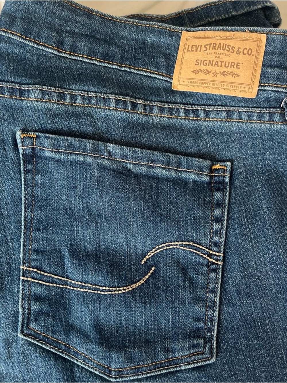 Levi's Men's Dark Blue Slim Jeans